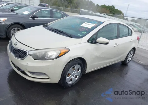2015 Kia Forte Lx z USA, uszkodzony, nr VIN KNAFK4A61F5418025